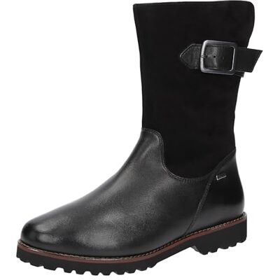 69510 Sioux Damskie buty śniegowe Meredith, Schwarz, 37 EU Large, czarny, 37 EU Large 69510 Sioux Damskie buty śniegowe Meredith, Schwarz, 37 EU Large, czarny, 37 EU Large