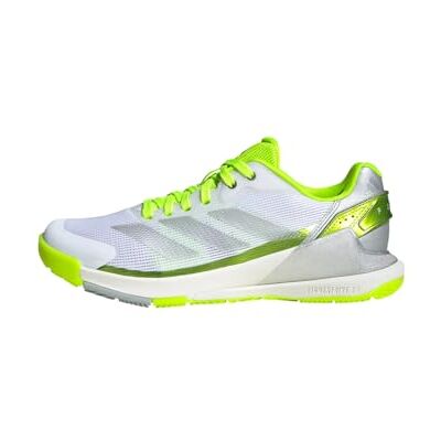 NKB38 adidas Kobiety Crazyquick Lightstrike Padel Shoes, Lucid Lemon/Silver Metallic/Wonder White, 46 2/3 EU NKB38 adidas Kobiety Crazyquick Lightstrike Padel Shoes, Lucid Lemon/Silver Metallic/Wonder White, 46 2/3 EU