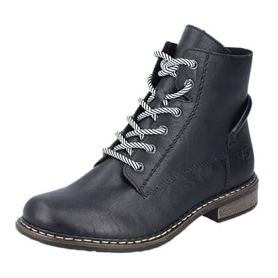 71230-00 Rieker Damskie buty sznurowane 71230, czarny, 39 EU 71230-00 Rieker Damskie buty sznurowane 71230, czarny, 39 EU