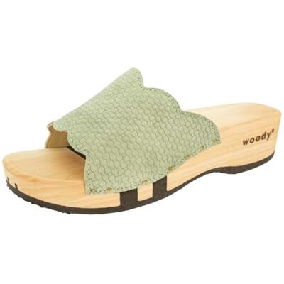 305 Woody Damskie buty drewniane Annabell, jadeitowa zieleń, 43 EU, zielony jadeitowy, 43 EU 305 Woody Damskie buty drewniane Annabell, jadeitowa zieleń, 43 EU, zielony jadeitowy, 43 EU