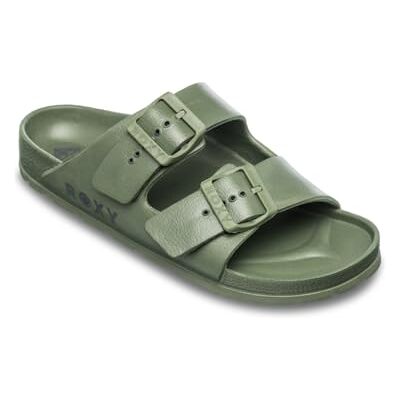 ARJL101228 Roxy Damskie sandały KATTIE, OIL GREEN, rozmiar 38 EU, khaki-zielony (Oil Green), 38 EU ARJL101228 Roxy Damskie sandały KATTIE, OIL GREEN, rozmiar 38 EU, khaki-zielony (Oil Green), 38 EU