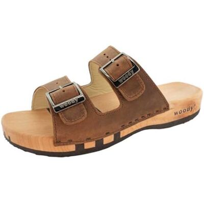 6811H Woody Męskie buty drewniane Max, jasnobrązowe, 46 EU, jasnobrązowy, 46 EU 6811H Woody Męskie buty drewniane Max, jasnobrązowe, 46 EU, jasnobrązowy, 46 EU