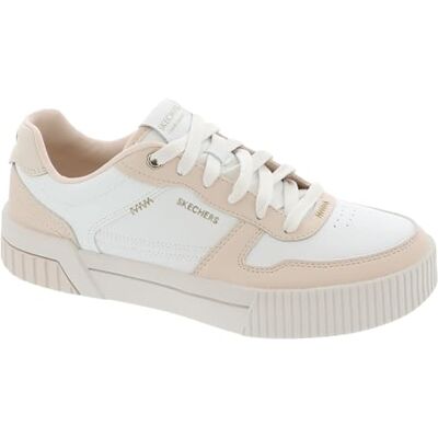 185098 Skechers Damskie trampki Jade Best in Class, białe, 7 UK, biały, 40 EU 185098 Skechers Damskie trampki Jade Best in Class, białe, 7 UK, biały, 40 EU