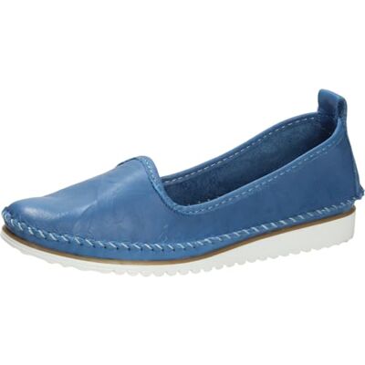0021711 Andrea Conti Baleriny damskie, Denim, 36 EU 0021711 Andrea Conti Baleriny damskie, Denim, 36 EU