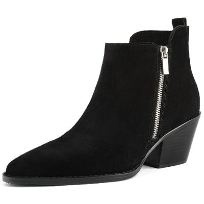 B_FOFI_BLACK_39 L37 HANDMADE SHOES Damskie botki zamszowe I ręcznie wykonane buty I wyjątkowy styl I Forest Fire Ankle Boot, czarne, 39 EU, czarny, 39 EU B_FOFI_BLACK_39 L37 HANDMADE SHOES Damskie botki zamszowe I ręcznie wykonane buty I wyjątkowy styl I Forest Fire Ankle Boot, czarne, 39 EU, czarny, 39 EU