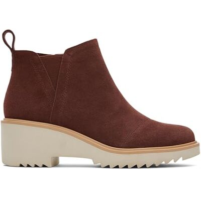 10020218 TOMS Damskie botki Maude, Zamsz kasztanowy, 40 EU 10020218 TOMS Damskie botki Maude, Zamsz kasztanowy, 40 EU