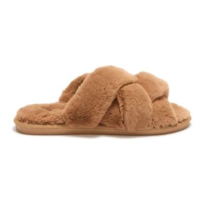 F012321002370 Scholl Damskie kapcie Softie, beżowe, 4 UK F012321002370 Scholl Damskie kapcie Softie, beżowe, 4 UK