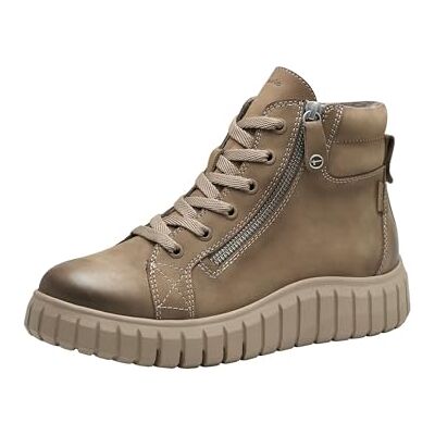 8-86205-43 Tamaris Damskie buty sznurowane Comfort z podszewką Duo-Tex i Extra Grip, modne kozaki, Camel Nubuc, 40 EU, camel nubuc, 40 EU 8-86205-43 Tamaris Damskie buty sznurowane Comfort z podszewką Duo-Tex i Extra Grip, modne kozaki, Camel Nubuc, 40 EU, camel nubuc, 40 EU