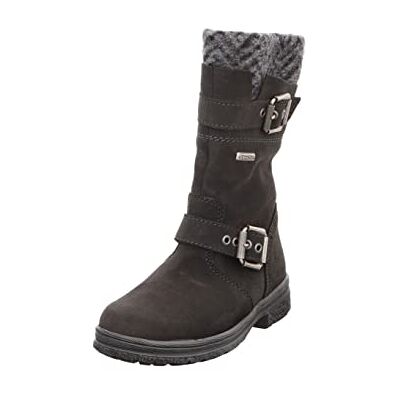 200021S_86 Däumling Dziewczęce buty zimowe Alia, Szary Turino Asfalt, 37 EU Schmal 200021S_86 Däumling Dziewczęce buty zimowe Alia, Szary Turino Asfalt, 37 EU Schmal