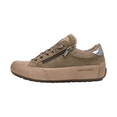 2B16001201694702 Candice Cooper Damskie buty Rock Deluxe Zip Fur Oxford, ciemnooliwkowy, 40 EU 2B16001201694702 Candice Cooper Damskie buty Rock Deluxe Zip Fur Oxford, ciemnooliwkowy, 40 EU