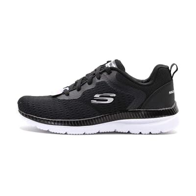 12615w-BKw-10 w US Skechers Damskie trampki Graceful Get ConnectedSneaker, Czarny, biały, 7 UK Wide 12615w-BKw-10 w US Skechers Damskie trampki Graceful Get ConnectedSneaker, Czarny, biały, 7 UK Wide