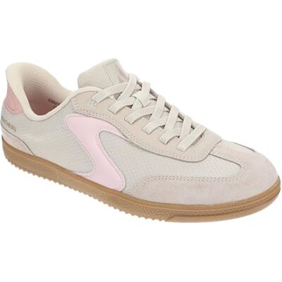 185323_NTPK Skechers Damskie buty Hotshot Codzienne łatwe wpinanie bez użycia rąk, Naturalna nylonowa skóra, różowe wykończenie, 38.5 EU 185323_NTPK Skechers Damskie buty Hotshot Codzienne łatwe wpinanie bez użycia rąk, Naturalna nylonowa skóra, różowe wykończenie, 38.5 EU