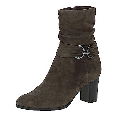 9-25328-41 CAPRICE Botki szerokość G, Stone Suede 9 25328 41 225, 38.5 EU 9-25328-41 CAPRICE Botki szerokość G, Stone Suede 9 25328 41 225, 38.5 EU