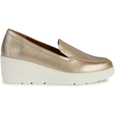 D36RAB000NF Geox Dziewczynka D Ilde B Loafer, Lt Gold, 40 EU D36RAB000NF Geox Dziewczynka D Ilde B Loafer, Lt Gold, 40 EU