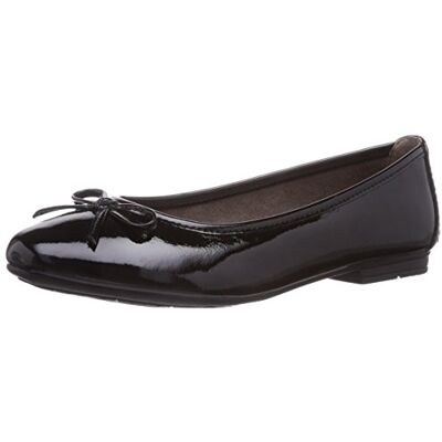 8-8-22163-24 -018 Softline 22163 damskie baleriny zamknięte, Czarny Black Patent 18, 37 EU Weit 8-8-22163-24 -018 Softline 22163 damskie baleriny zamknięte, Czarny Black Patent 18, 37 EU Weit
