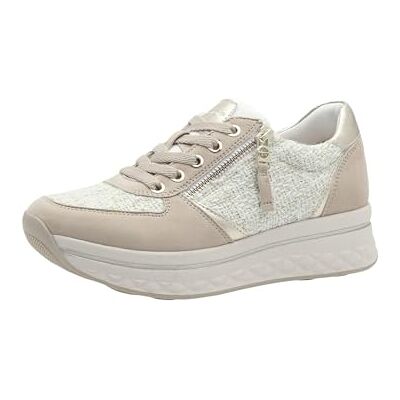 8-83722-44 Tamaris Damskie trampki Comfort Damen Bequem, Beżowe złoto, 38 EU 8-83722-44 Tamaris Damskie trampki Comfort Damen Bequem, Beżowe złoto, 38 EU