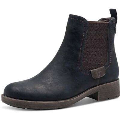 1-25378-45 Tamaris Damskie buty Chelsea , granatowe, 4 UK, granatowy, 37 EU 1-25378-45 Tamaris Damskie buty Chelsea , granatowe, 4 UK, granatowy, 37 EU