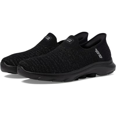 125218W Skechers Damskie trampki Go Walk 7 Ivy Low-Top, Czarny, 3.5 UK Wide 125218W Skechers Damskie trampki Go Walk 7 Ivy Low-Top, Czarny, 3.5 UK Wide