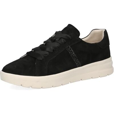 9-23707-46 CAPRICE Damskie Oxford, Black Suede, 40 EU 9-23707-46 CAPRICE Damskie Oxford, Black Suede, 40 EU