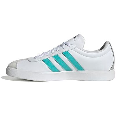 JR1069 adidas Uniseks MERCEDES AMG PETRONAS FORMULA ONE TEAM VL COURT BASE SHOES, ftwr white/semi mint rush/core black, 44 EU JR1069 adidas Uniseks MERCEDES AMG PETRONAS FORMULA ONE TEAM VL COURT BASE SHOES, ftwr white/semi mint rush/core black, 44 EU