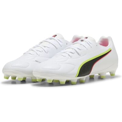 108488 PUMA King 20 Match FG/AG JR buty piłkarskie, biało-świecące czerwono-żółte alert, 40 EU, Puma Biały świecący czerwony żółty alert, 31 EU 108488 PUMA King 20 Match FG/AG JR buty piłkarskie, biało-świecące czerwono-żółte alert, 40 EU, Puma Biały świecący czerwony żółty alert, 31 EU