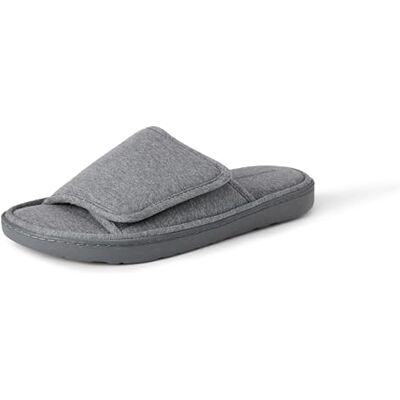 AEMN84827_Grey Amazon Essentials Męskie kapcie Aemn84827Open Toe Slide, szary, 46 EU AEMN84827_Grey Amazon Essentials Męskie kapcie Aemn84827Open Toe Slide, szary, 46 EU