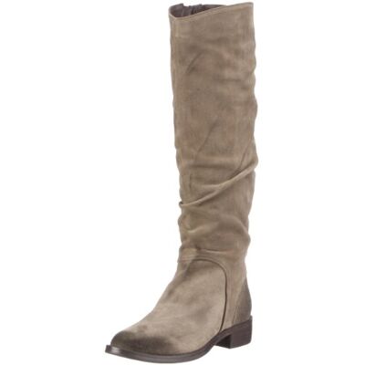 111579 Buffalo London 111573 LONG 5 SUEDE BLACK 01, kozaki damskie, szary Grau Stone 01-37 EU 111579 Buffalo London 111573 LONG 5 SUEDE BLACK 01, kozaki damskie, szary Grau Stone 01-37 EU