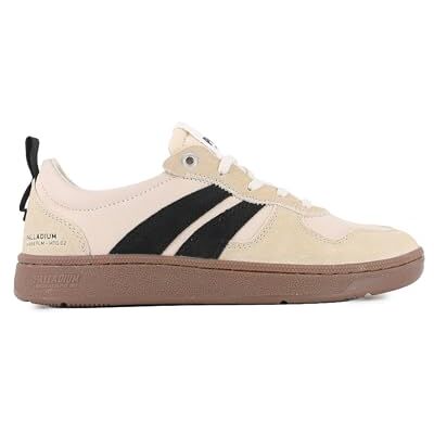 74484 Palladium Mieszane PALLACUP Płomień OG Sneaker, Mleko migdałowe/Czarne, 43 EU, Mleczny migdał czarny, 43 EU 74484 Palladium Mieszane PALLACUP Płomień OG Sneaker, Mleko migdałowe/Czarne, 43 EU, Mleczny migdał czarny, 43 EU