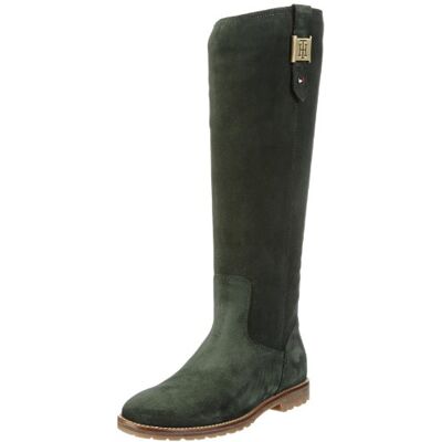 FW56816058 Tommy Hilfiger WERA 15 B , buty damskie, zielony Zielony Pine Green 321-38 EU FW56816058 Tommy Hilfiger WERA 15 B , buty damskie, zielony Zielony Pine Green 321-38 EU