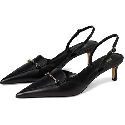 40R5LEMP1L-001 Michael Kors Lena Sling Pump, damskie obcasy, rozmiar 39,5 EU, czarne, 39.5 EU 40R5LEMP1L-001 Michael Kors Lena Sling Pump, damskie obcasy, rozmiar 39,5 EU, czarne, 39.5 EU