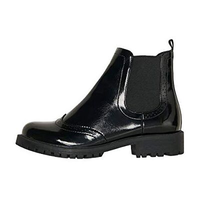 10235054 VERO MODA Vmgloriathea damskie botki, Czarny Patent Black, 36 EU 10235054 VERO MODA Vmgloriathea damskie botki, Czarny Patent Black, 36 EU
