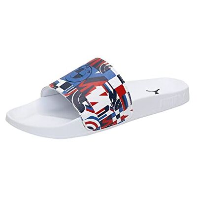 307015 PUMA Unisex BMW MMS Leadcat 2.0 Slide Sandały, Mocny niebieski P biały 40.5 EU 307015 PUMA Unisex BMW MMS Leadcat 2.0 Slide Sandały, Mocny niebieski P biały 40.5 EU