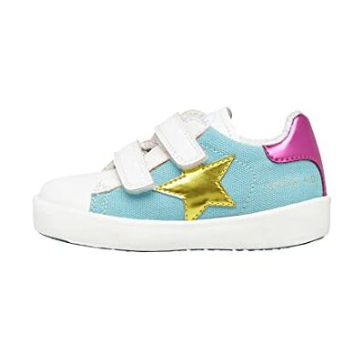 001201684703 Naturino Dziewczęce Annie Hybrid Vl buty gimnastyczne, Fuksja biała 18 EU 001201684703 Naturino Dziewczęce Annie Hybrid Vl buty gimnastyczne, Fuksja biała 18 EU