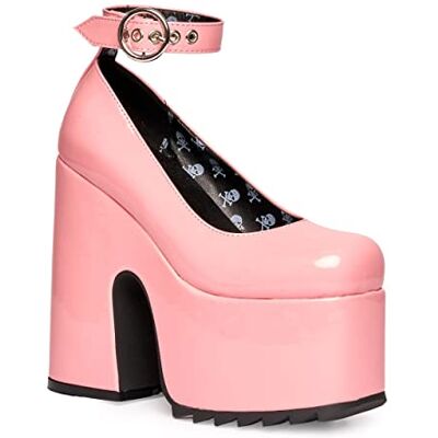 LMF 2167 - Pink Patent LAMODA Obcasy na platformie Power Trip, EU 41, Różowy patent, 41 EU LMF 2167 - Pink Patent LAMODA Obcasy na platformie Power Trip, EU 41, Różowy patent, 41 EU