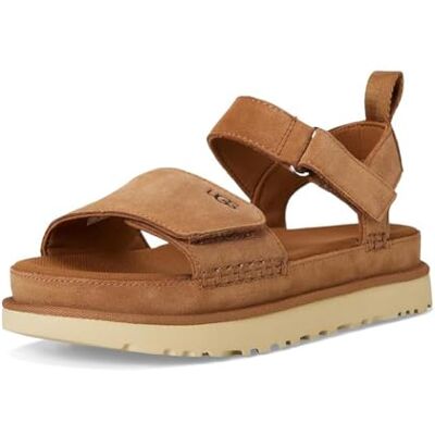 1136783 UGG Sandały damskie GoldenstarFlat, Kasztan, 36 EU 1136783 UGG Sandały damskie GoldenstarFlat, Kasztan, 36 EU