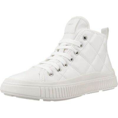 J46M3B000BC Geox J Laquinny Girl B, Trampki Dziewczyny, Biały, 28 EU J46M3B000BC Geox J Laquinny Girl B, Trampki Dziewczyny, Biały, 28 EU