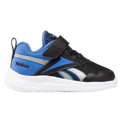 112732 Reebok Rush Runner 5 TD, Kapcie Dziecko-Dzieci, CBLACK/VECBLU/Pewter, 21 EU, Cblack Vecblu Pewter, 21 EU 112732 Reebok Rush Runner 5 TD, Kapcie Dziecko-Dzieci, CBLACK/VECBLU/Pewter, 21 EU, Cblack Vecblu Pewter, 21 EU