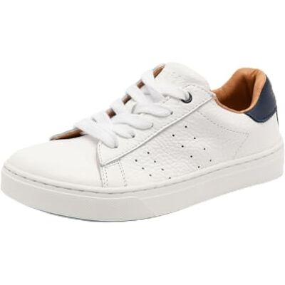 31209 Bisgaard Raymond Sneaker dziecięce buty sportowe uniseks, Bia?y Granatowy, 33 EU szeroki 31209 Bisgaard Raymond Sneaker dziecięce buty sportowe uniseks, Bia?y Granatowy, 33 EU szeroki