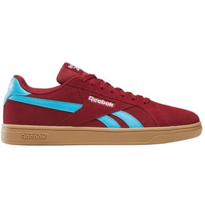 100229950 Reebok Unisex Court Retro Sneaker, RETRORED/FUTURECYAN/Chalk, 47 EU, Retrored Futurecyan Chalk, 47 EU 100229950 Reebok Unisex Court Retro Sneaker, RETRORED/FUTURECYAN/Chalk, 47 EU, Retrored Futurecyan Chalk, 47 EU