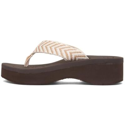 TIZZYNATURAL Rocket Dog Sandały damskie Tizzy Wedge, naturalny, 40 EU TIZZYNATURAL Rocket Dog Sandały damskie Tizzy Wedge, naturalny, 40 EU