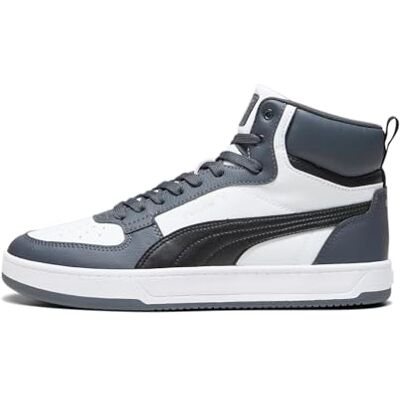 392291 PUMA Caven 2.0 Mid WTR Sneakers, buty sportowe uniseks, Puma White Puma Silver, 44 EU 392291 PUMA Caven 2.0 Mid WTR Sneakers, buty sportowe uniseks, Puma White Puma Silver, 44 EU