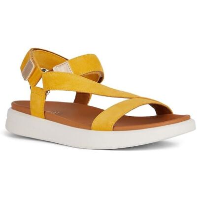 D45PAB022NF Geox Dziewczęce D Xand 2s B sandały sportowe, Żółty Lt Gold, 40 EU D45PAB022NF Geox Dziewczęce D Xand 2s B sandały sportowe, Żółty Lt Gold, 40 EU