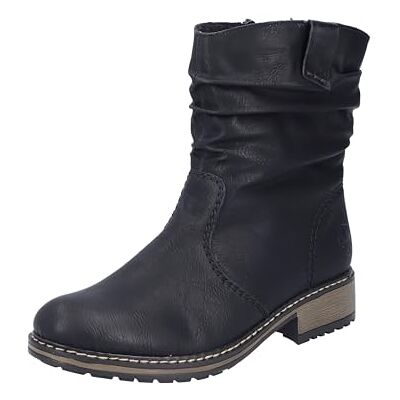Z6881-00 Rieker Damskie botki Z6881, czarne, rozmiar 42 EU, czarny, 42 EU Z6881-00 Rieker Damskie botki Z6881, czarne, rozmiar 42 EU, czarny, 42 EU