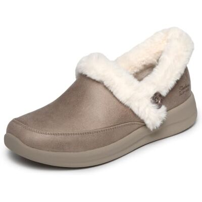 168114-TPE Skechers Damskie przytulne kapcie Escape-Hands Free Slip-ins 168114-TPE Skechers Damskie przytulne kapcie Escape-Hands Free Slip-ins