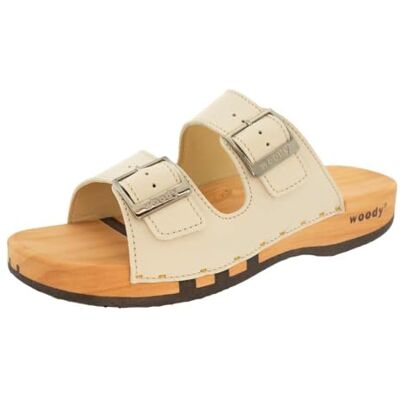 6811H Woody Męskie buty drewniane Max, kremowe, 44 EU, kremowy, 44 EU 6811H Woody Męskie buty drewniane Max, kremowe, 44 EU, kremowy, 44 EU