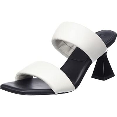 50493011 HUGO Damska pompa Robby Mule 70-N, Open White110, 42 EU, Open White110, 42 EU 50493011 HUGO Damska pompa Robby Mule 70-N, Open White110, 42 EU, Open White110, 42 EU