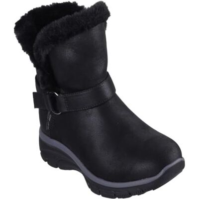 168045-BLK Skechers Women's Easy Going-Dreamers Move-Hands Free Slip-Ins Ankle Boot, Black, 6 168045-BLK Skechers Women's Easy Going-Dreamers Move-Hands Free Slip-Ins Ankle Boot, Black, 6