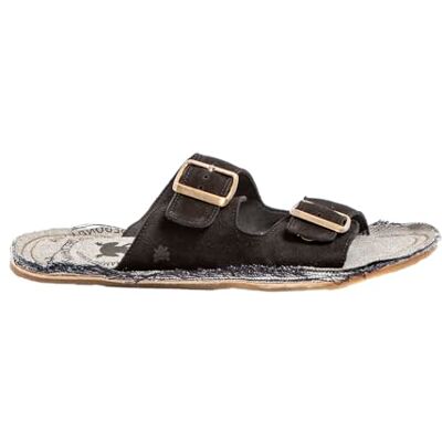 N598 El Naturalista RECYCLUS Unisex, płaskie sandały dla dorosłych, czarne, szerokość 44 EU, Czarny (Black), 44 EU Ancho N598 El Naturalista RECYCLUS Unisex, płaskie sandały dla dorosłych, czarne, szerokość 44 EU, Czarny (Black), 44 EU Ancho