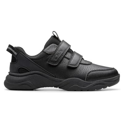 261840267 Clarks FeatherShine K Childrens Black, 2.5 261840267 Clarks FeatherShine K Childrens Black, 2.5