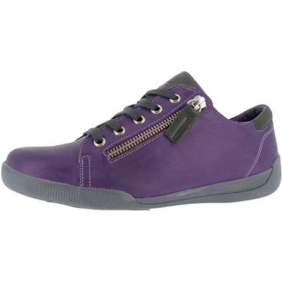0344870 Andrea Conti Damskie sneakersy, fioletowe/łupkowe, 38 EU, Fioletowy łupek, 38 EU 0344870 Andrea Conti Damskie sneakersy, fioletowe/łupkowe, 38 EU, Fioletowy łupek, 38 EU